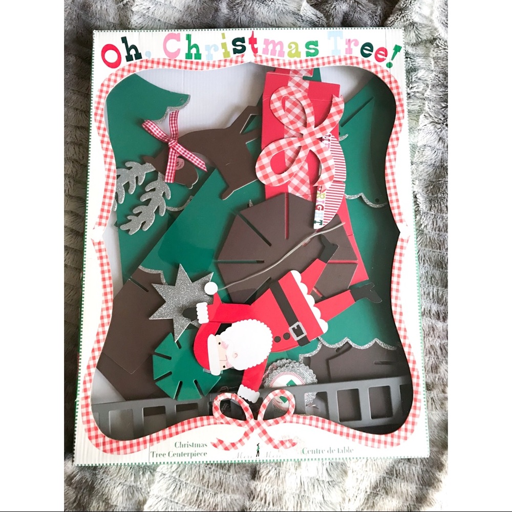 Christmas tree centerpiece Vintage inspired